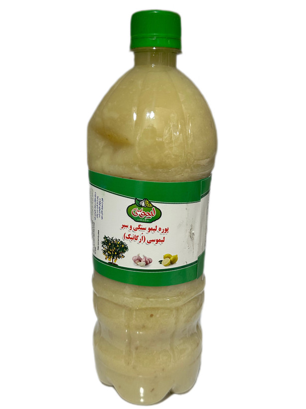 پوره لیمو سنگی و سیر لیموسی یک لیتری