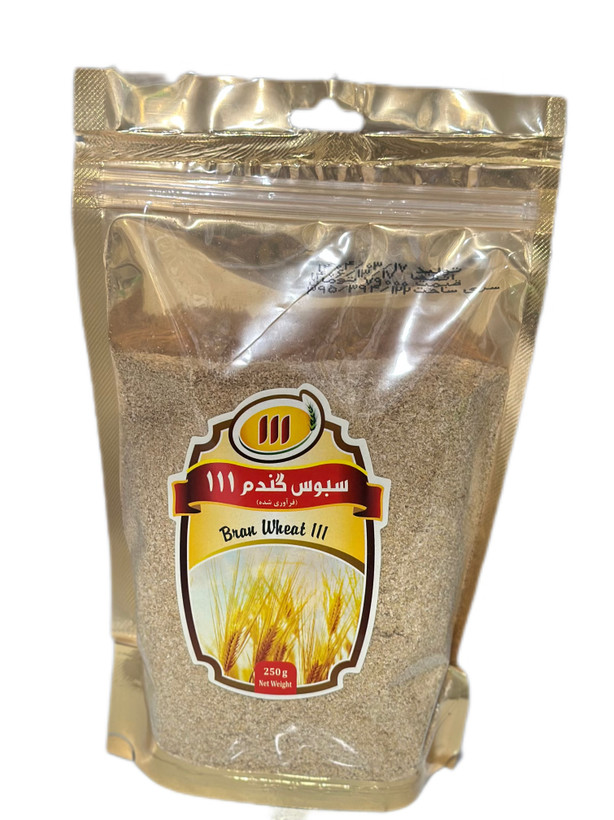 سبوس گندم ۱۱۱ (۲۵۰ گرم)
