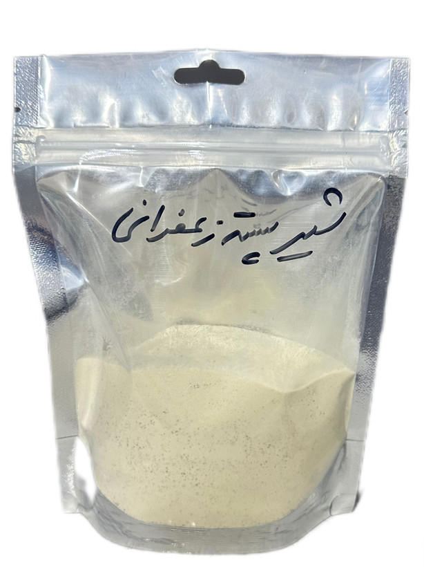 پودر شیرپسته زعفرانی ۲۰۰ گرمی