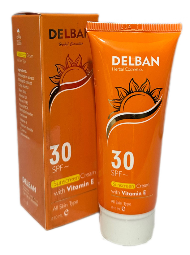 ضدآفتاب رنگی دلبان spf30