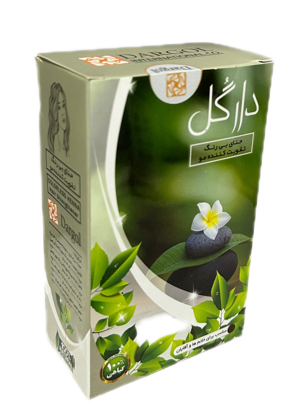حنای بیرنگ تقویت کننده مو دارگل ۱۲۰ گرمی