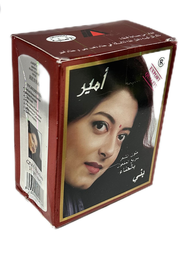 حنا هندی امیر قهوه ای اصلی ۱۰ گرمی