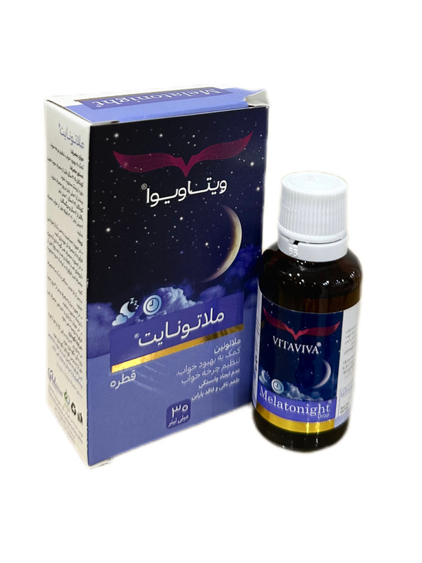 قطره خوراکی ملاتونین ملاتونایت ویتاویوا ۳۰ میلی لیتر
