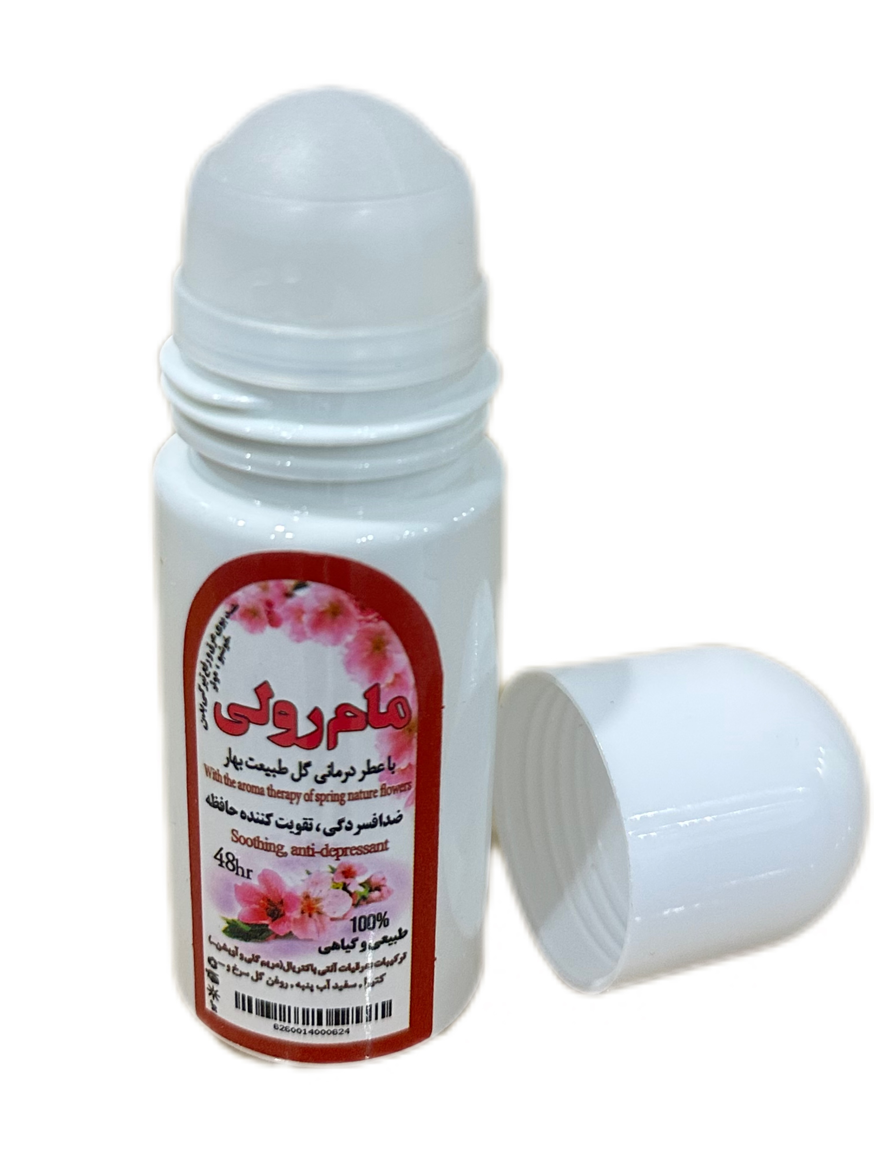 مام رولی ضد تعریق ارگانیک گیاهی با عطر درمانی گل طبیعت بهار