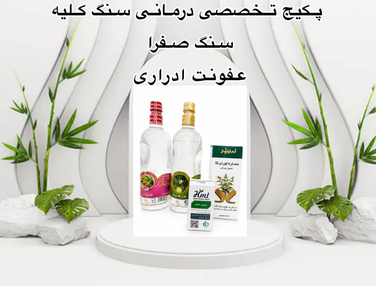 پکیج تخصصی درمان سنگ کلیه و سنگ صفرا و عفونت ادراری