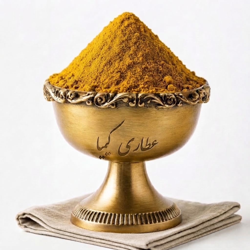 پودر کاری سبز هندی یک کیلویی و نیم کیلویی