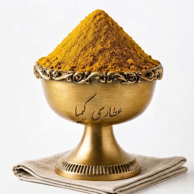 پودر کاری سبز هندی یک کیلویی و نیم کیلویی