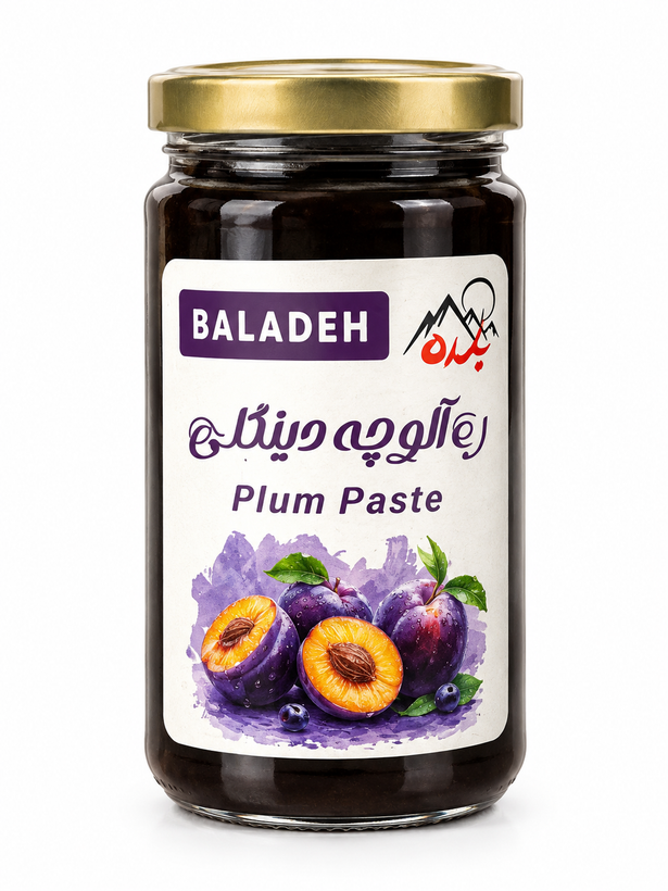 رب آلوچه جنگلی بلده ۳۰۰ گرمی خالص و طبیعی