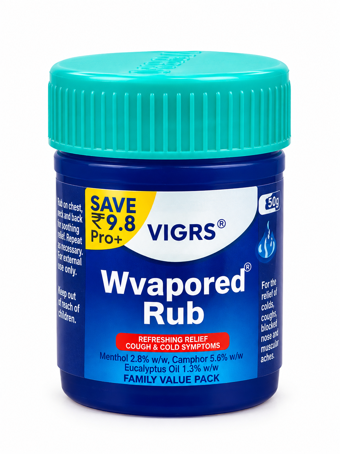 پماد ویکس Wvapored Rub ضد درد ۲۵ گرمی